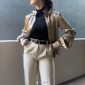 Vintage Cavalli 100%Silk Blouse